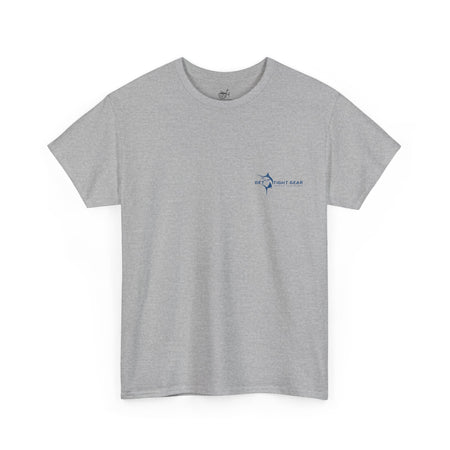 Get Tight Gear Fishing Tee - Unisex Heavy Cotton Shirt for Anglers - Get Tight Gear