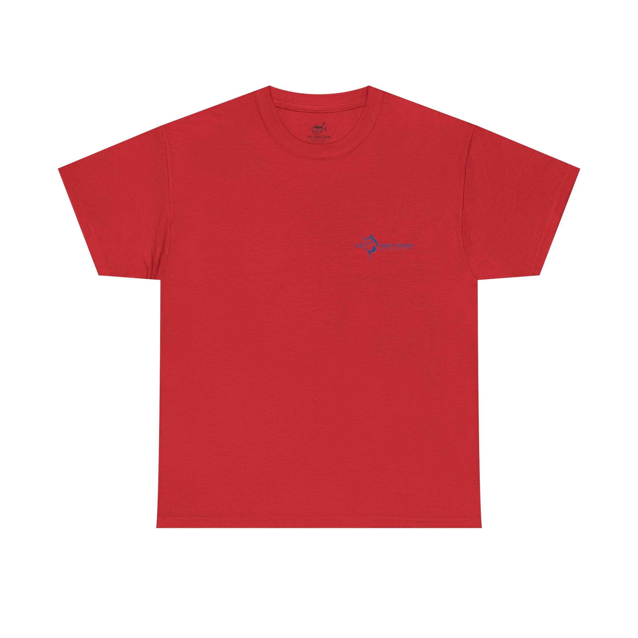 Get Tight Gear Fishing Tee - Unisex Heavy Cotton Shirt for Anglers - Get Tight Gear