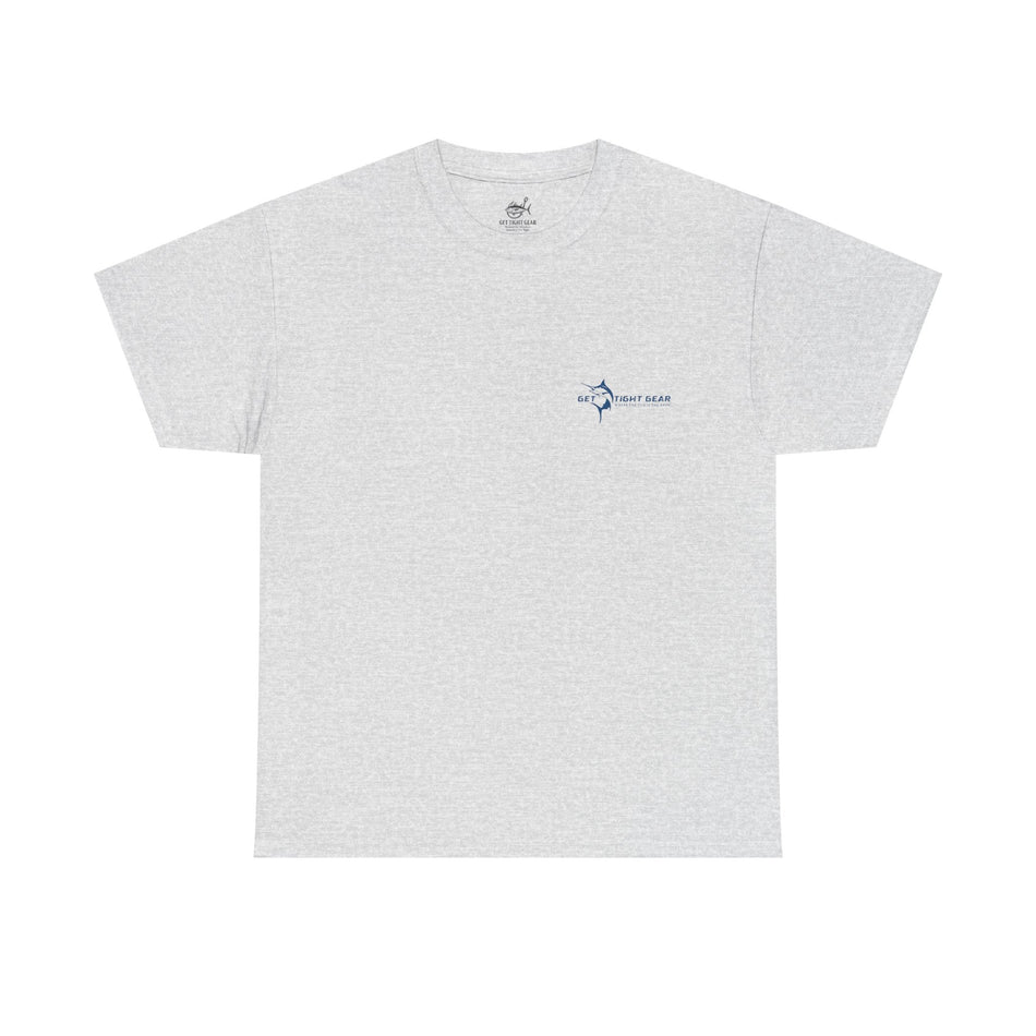 Get Tight Gear Fishing Tee - Unisex Heavy Cotton Shirt for Anglers - Get Tight Gear
