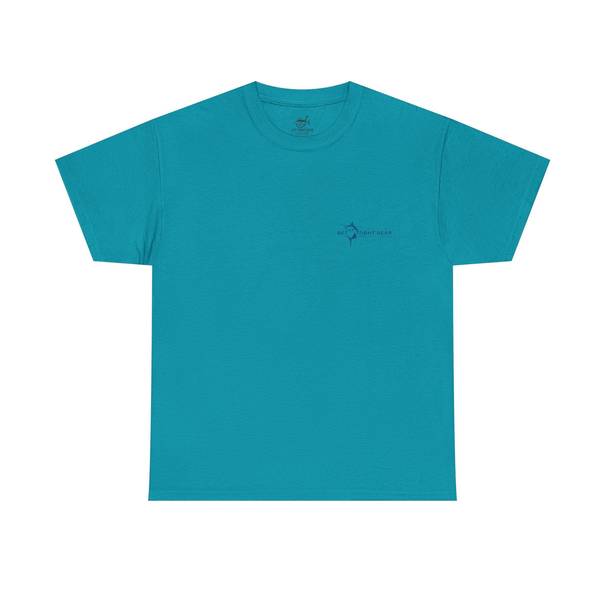 Get Tight Gear Fishing Tee - Unisex Heavy Cotton Shirt for Anglers - Get Tight Gear