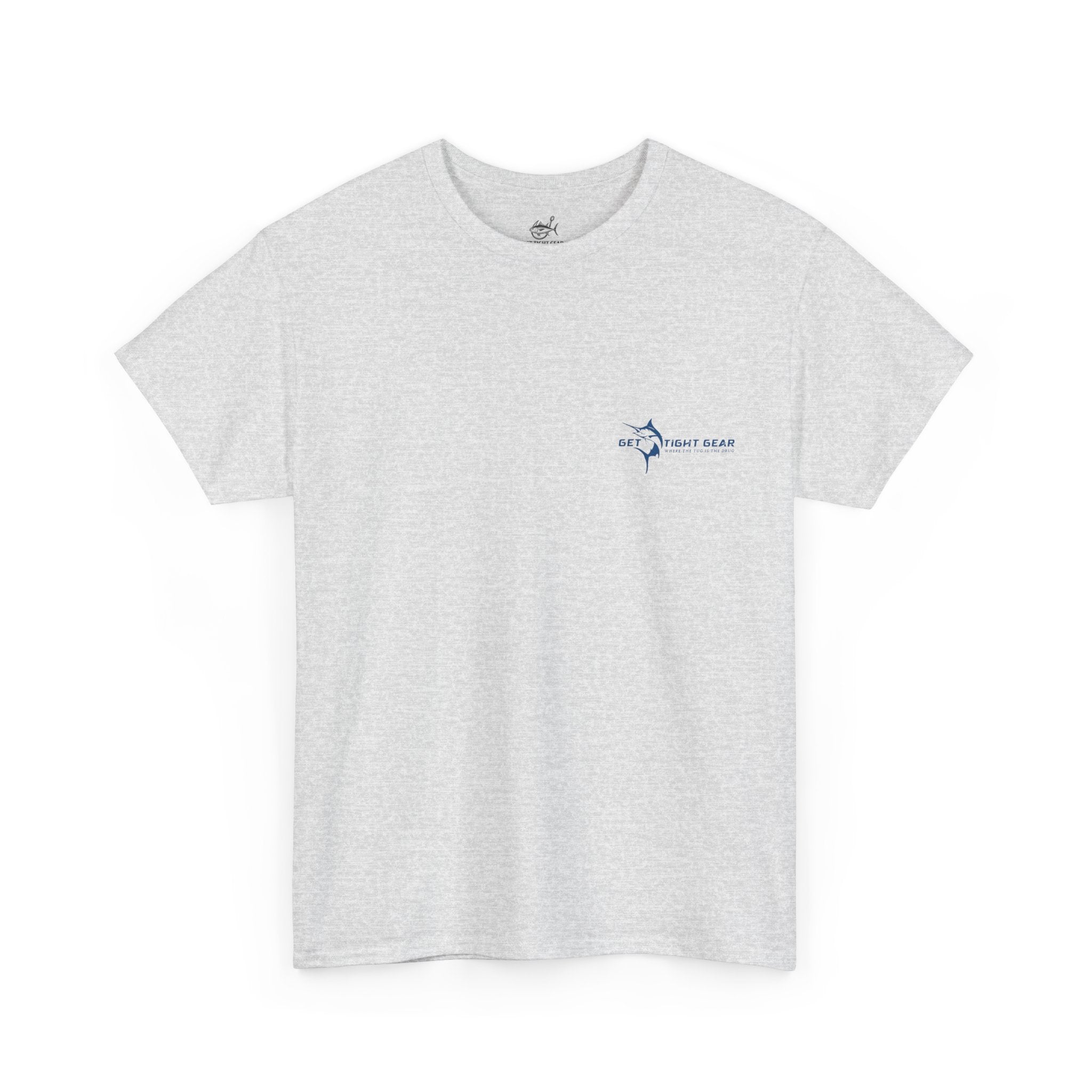 Get Tight Gear Fishing Tee - Unisex Heavy Cotton Shirt for Anglers - Get Tight Gear