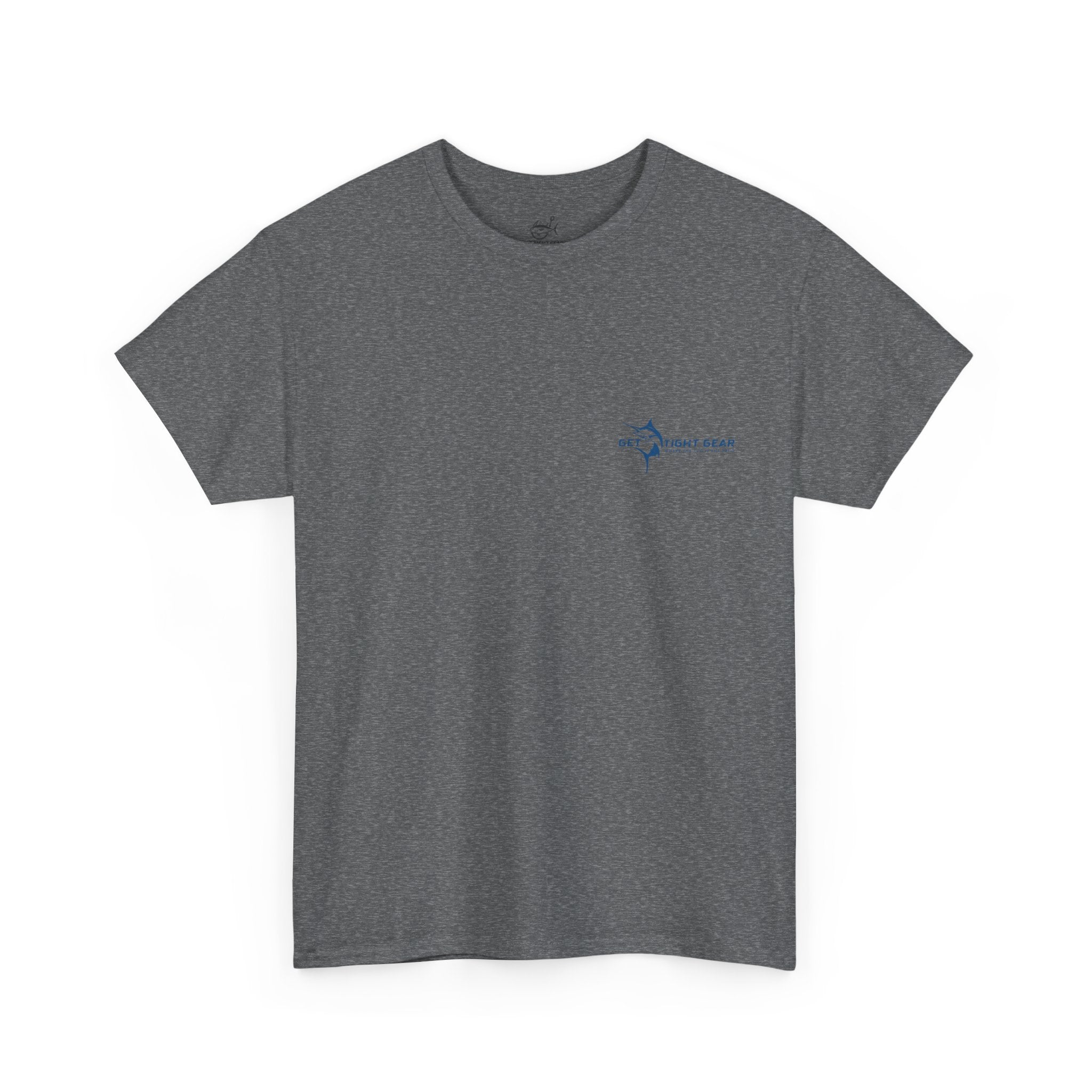 Get Tight Gear Fishing Tee - Unisex Heavy Cotton Shirt for Anglers - Get Tight Gear