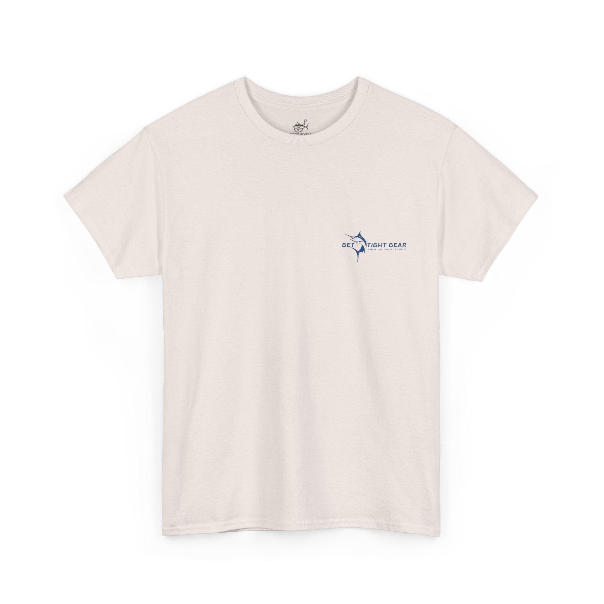 Get Tight Gear Fishing Tee - Unisex Heavy Cotton Shirt for Anglers - Get Tight Gear