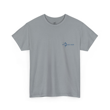 Get Tight Gear Fishing Tee - Unisex Heavy Cotton Shirt for Anglers - Get Tight Gear