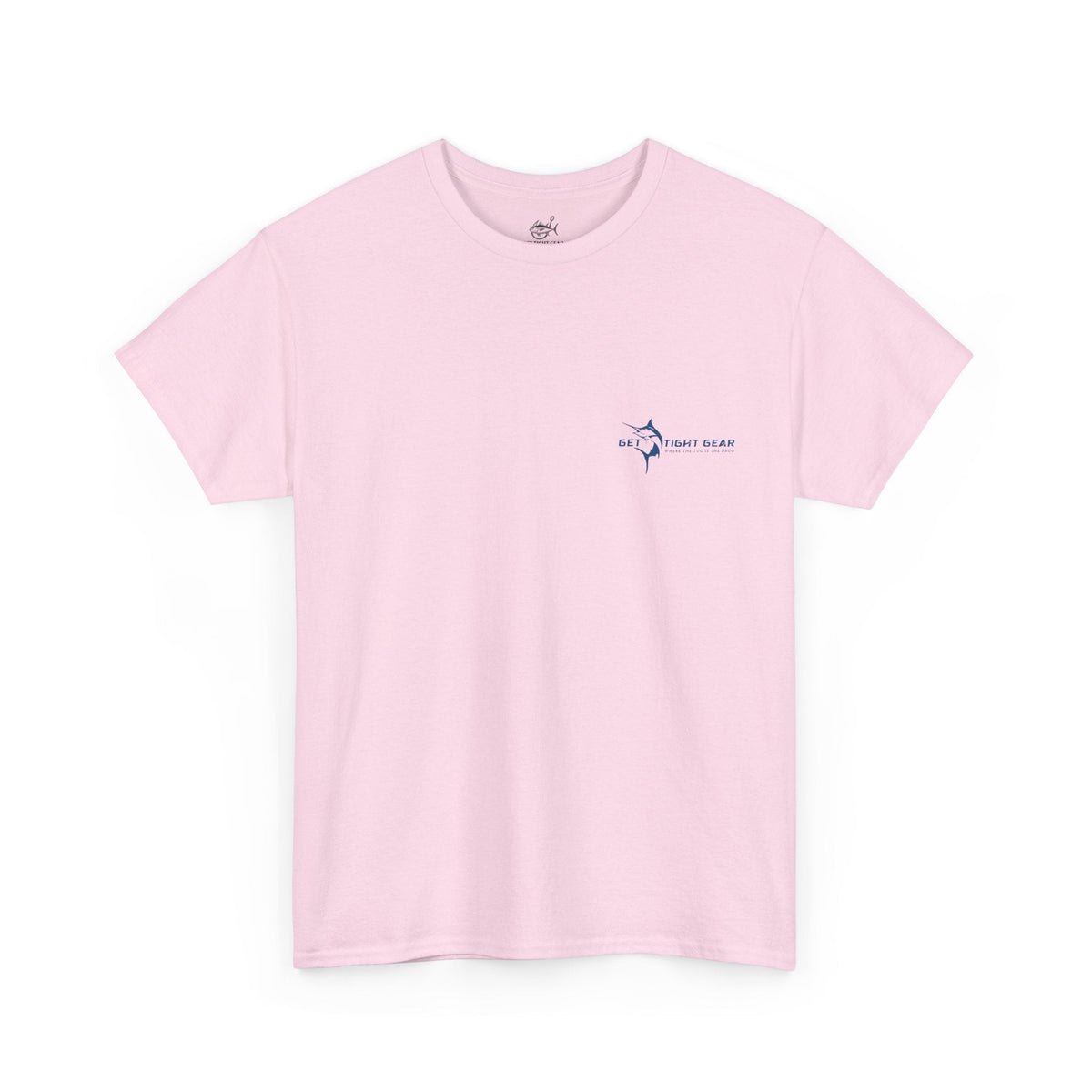 Get Tight Gear Fishing Tee - Unisex Heavy Cotton Shirt for Anglers - Get Tight Gear