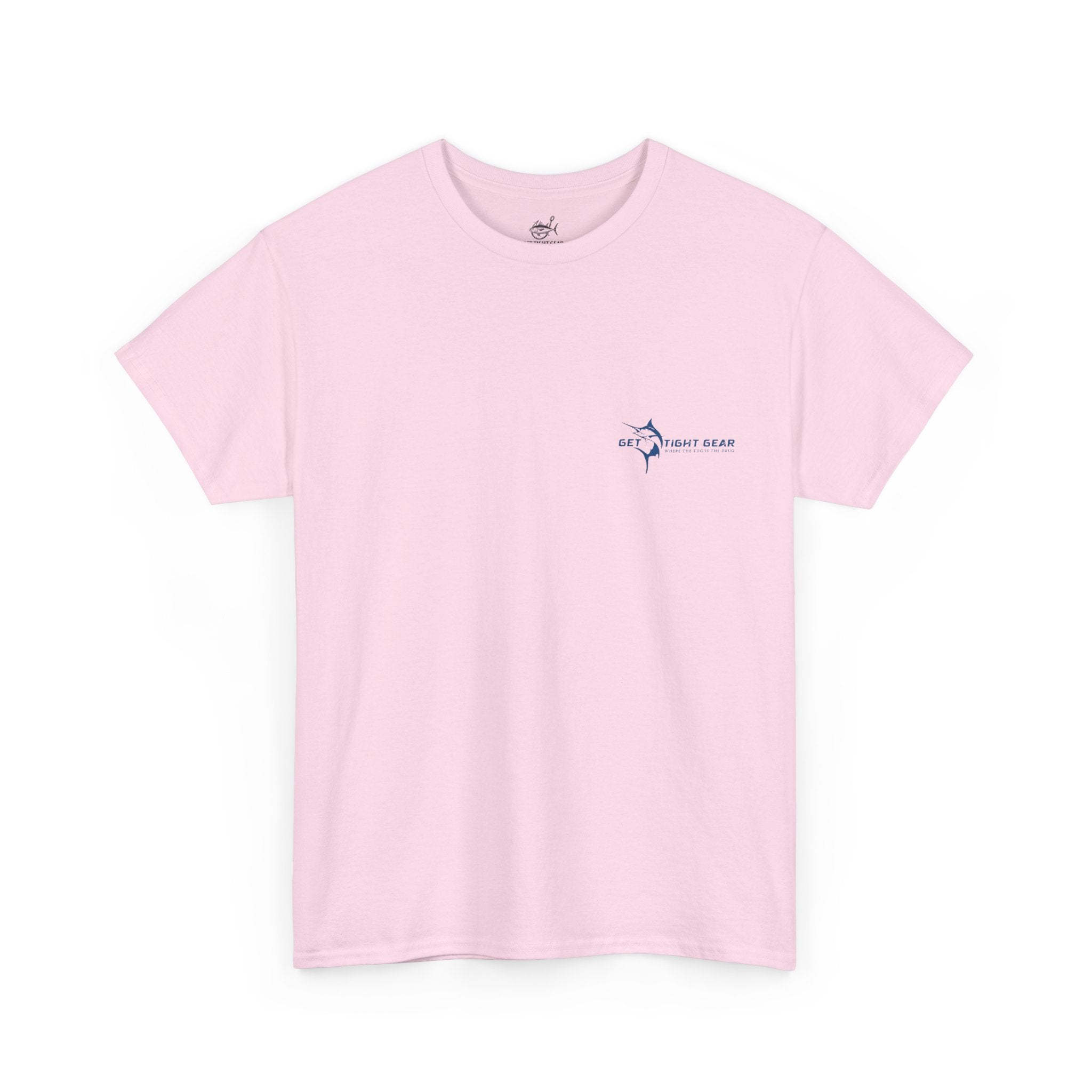 Get Tight Gear Fishing Tee - Unisex Heavy Cotton Shirt for Anglers - Get Tight Gear