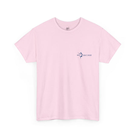 Get Tight Gear Fishing Tee - Unisex Heavy Cotton Shirt for Anglers - Get Tight Gear