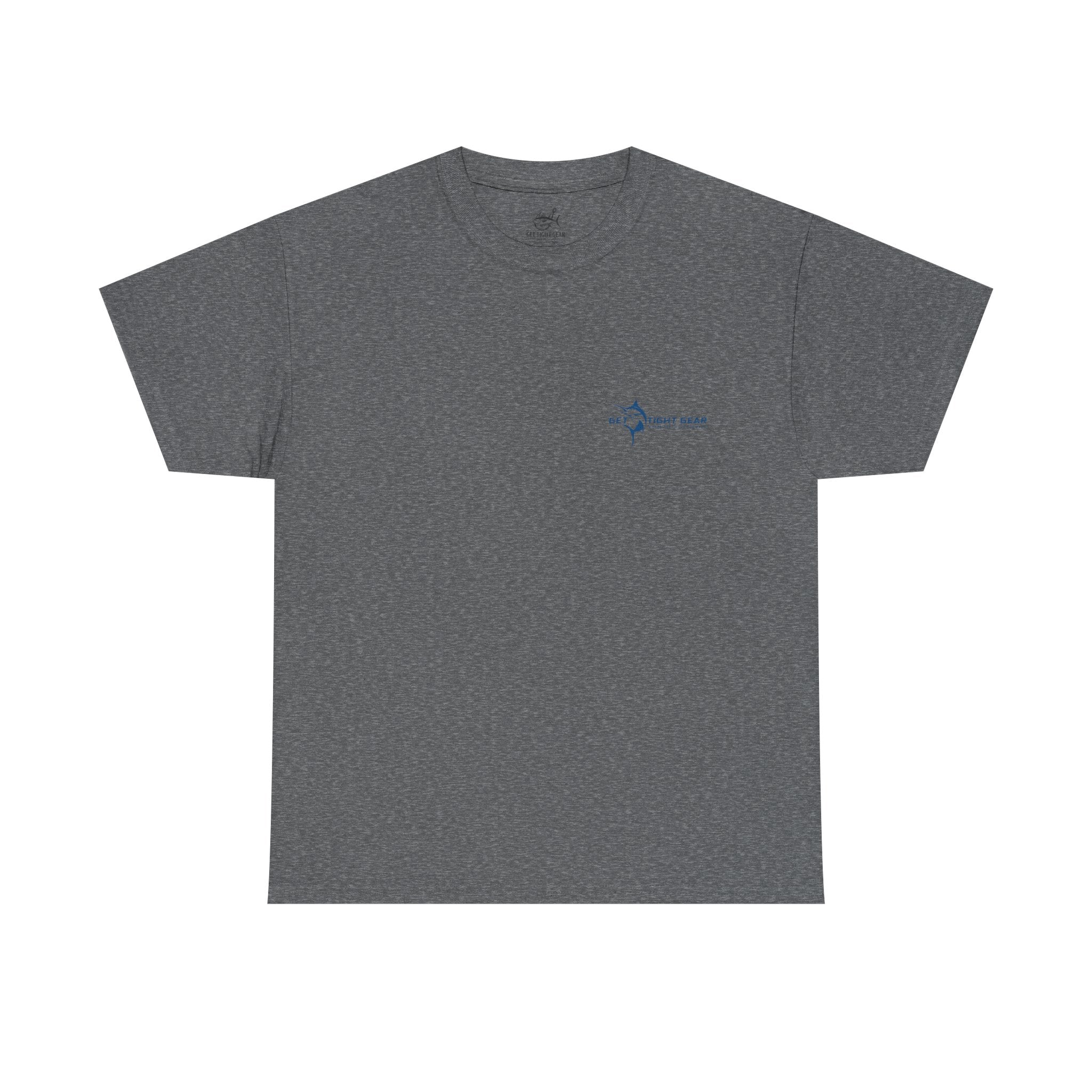 Get Tight Gear Fishing Tee - Unisex Heavy Cotton Shirt for Anglers - Get Tight Gear