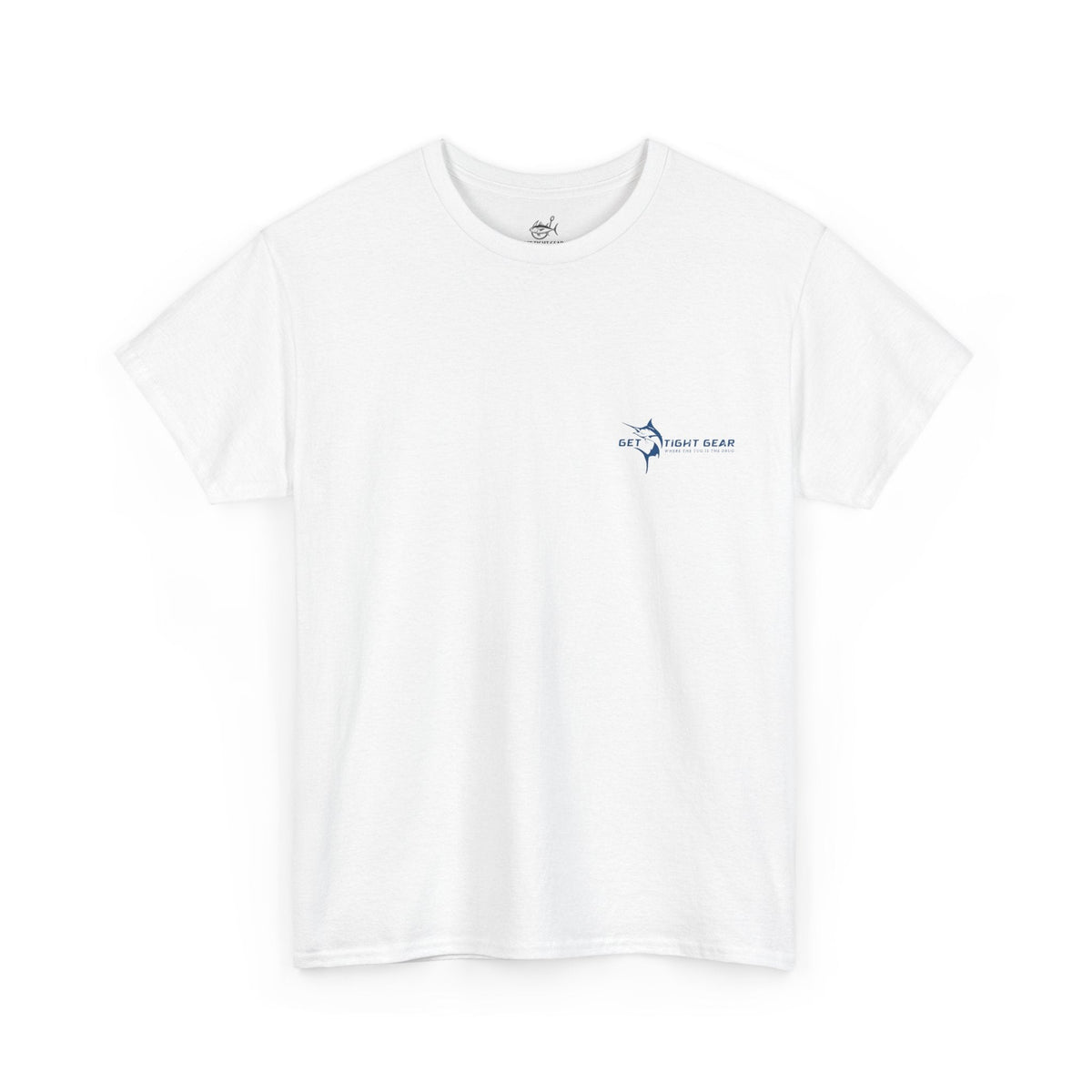 Get Tight Gear Fishing Tee - Unisex Heavy Cotton Shirt for Anglers - Get Tight Gear