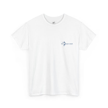 Get Tight Gear Fishing Tee - Unisex Heavy Cotton Shirt for Anglers - Get Tight Gear