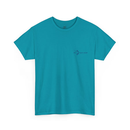 Get Tight Gear Fishing Tee - Unisex Heavy Cotton Shirt for Anglers - Get Tight Gear