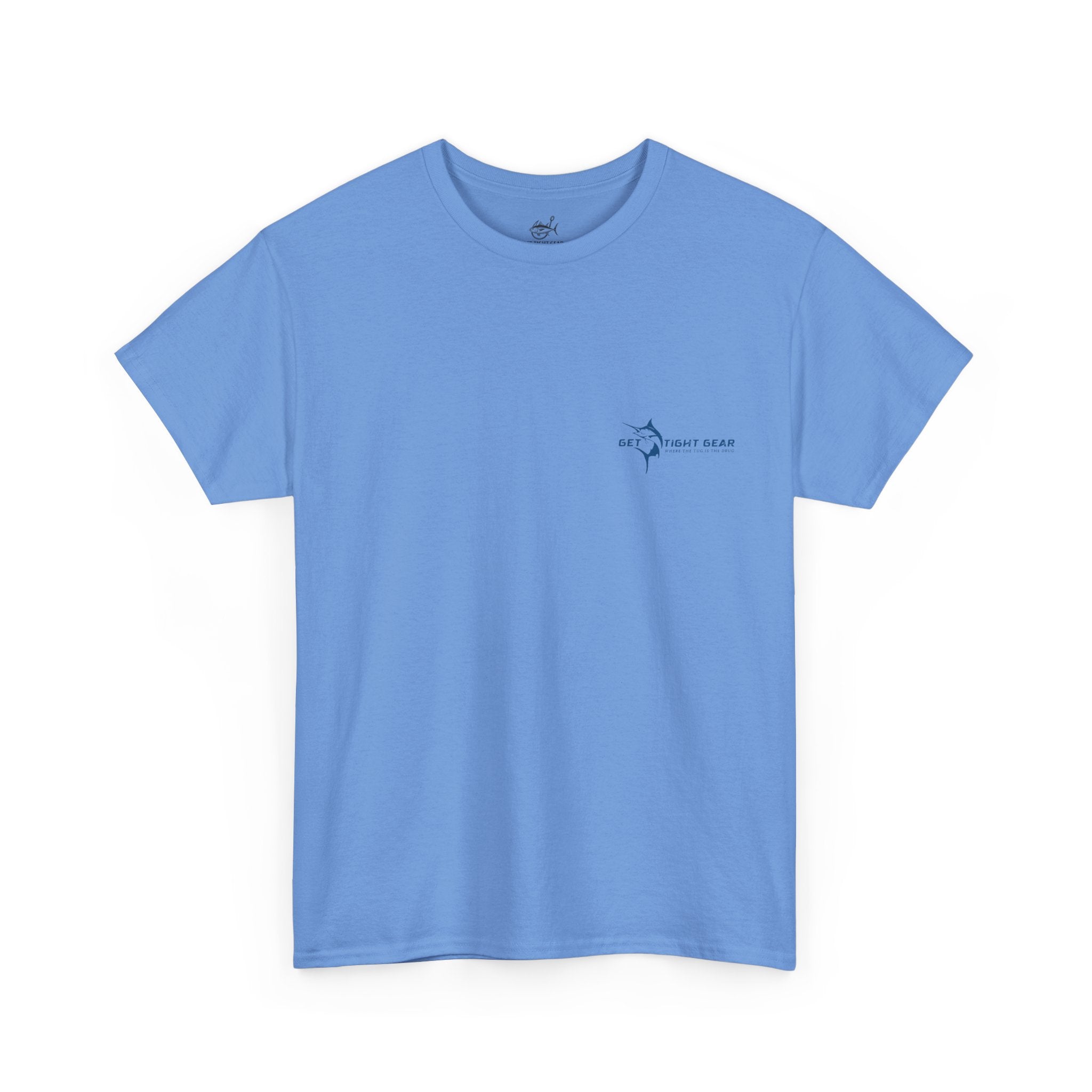 Get Tight Gear Fishing Tee - Unisex Heavy Cotton Shirt for Anglers - Get Tight Gear
