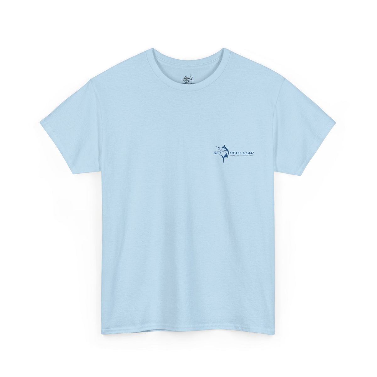 Get Tight Gear Fishing Tee - Unisex Heavy Cotton Shirt for Anglers - Get Tight Gear