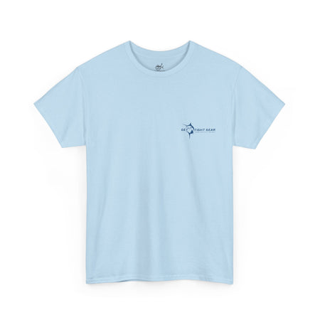 Get Tight Gear Fishing Tee - Unisex Heavy Cotton Shirt for Anglers - Get Tight Gear