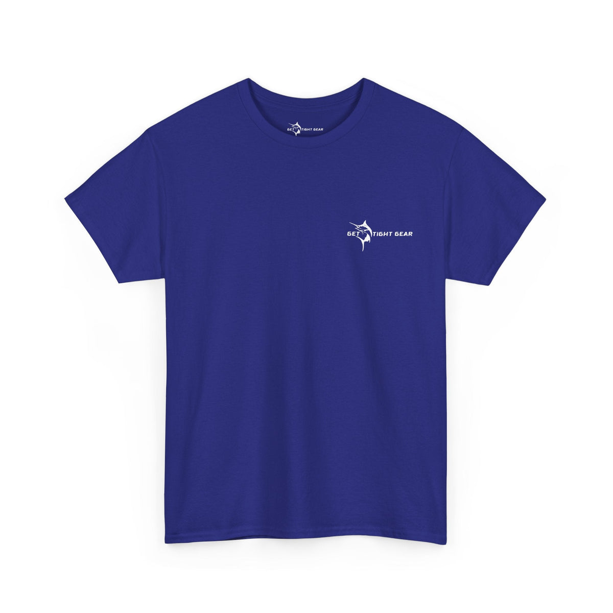 Get Tight Gear Fishing Themed Tee for Outdoors Enthusiasts, Perfect for Summer Adventures, Gift for Fishermen, Casual Wear, Eco - friendly Cotton T-shirt - Get Tight Gear