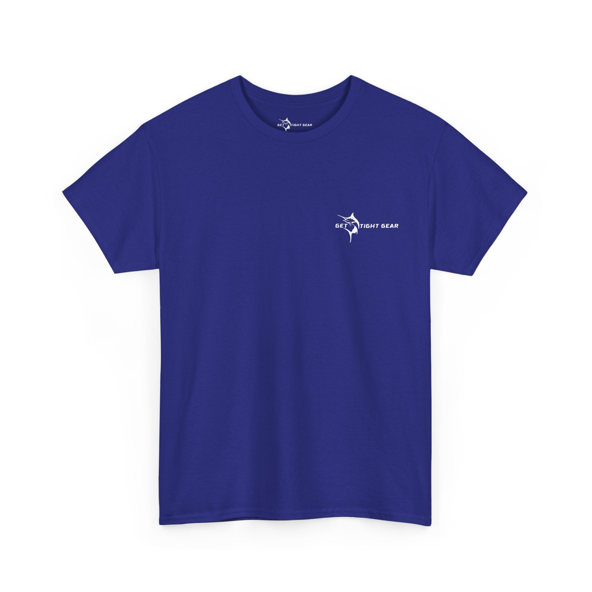 Get Tight Gear Fishing Themed Tee for Outdoors Enthusiasts, Perfect for Summer Adventures, Gift for Fishermen, Casual Wear, Eco - friendly Cotton T-shirt - Get Tight Gear