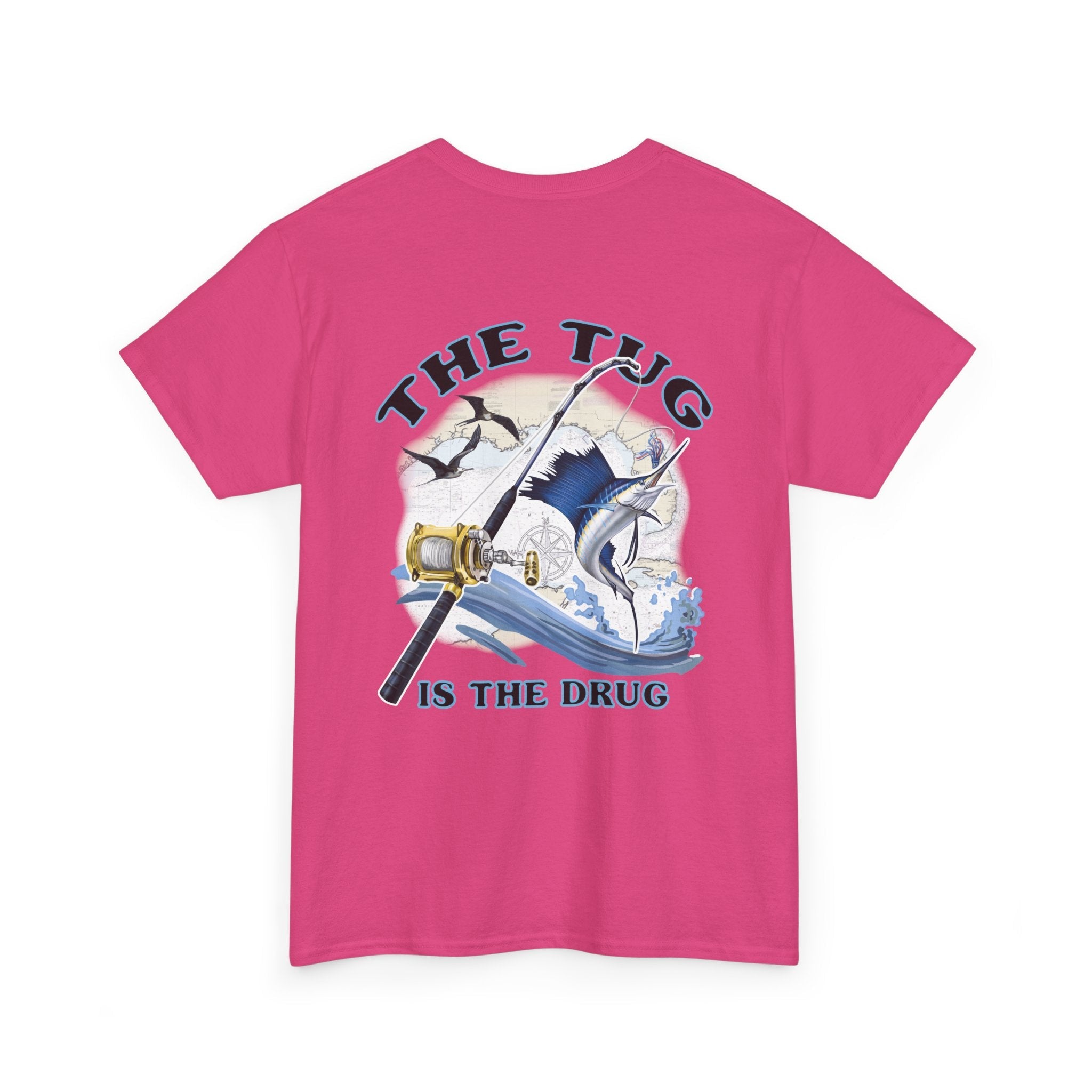 Get Tight Gear Fishing Themed Tee for Outdoors Enthusiasts, Perfect for Summer Adventures, Gift for Fishermen, Casual Wear, Eco - friendly Cotton T-shirt - Get Tight Gear