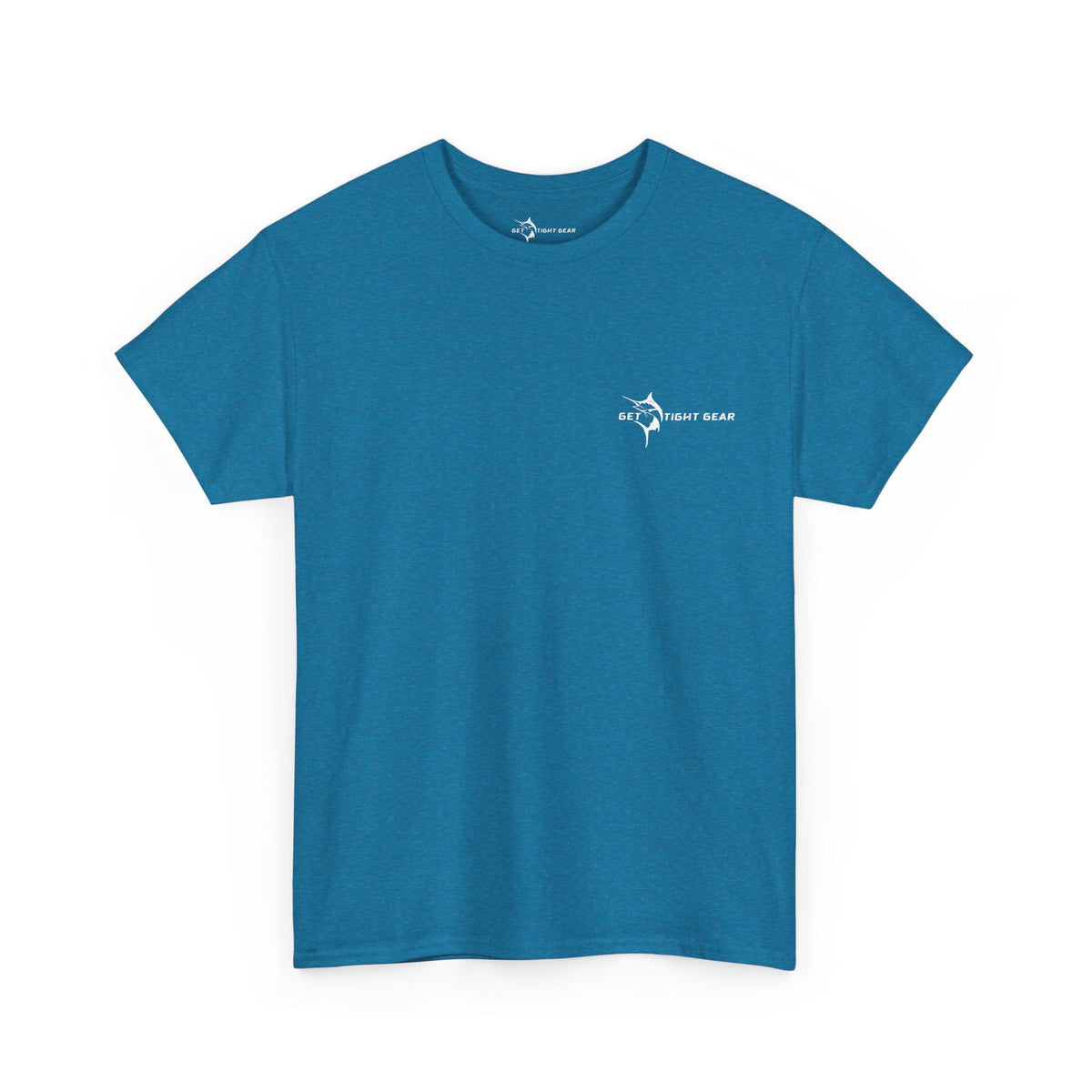 Get Tight Gear Fishing Themed Tee for Outdoors Enthusiasts, Perfect for Summer Adventures, Gift for Fishermen, Casual Wear, Eco - friendly Cotton T-shirt - Get Tight Gear