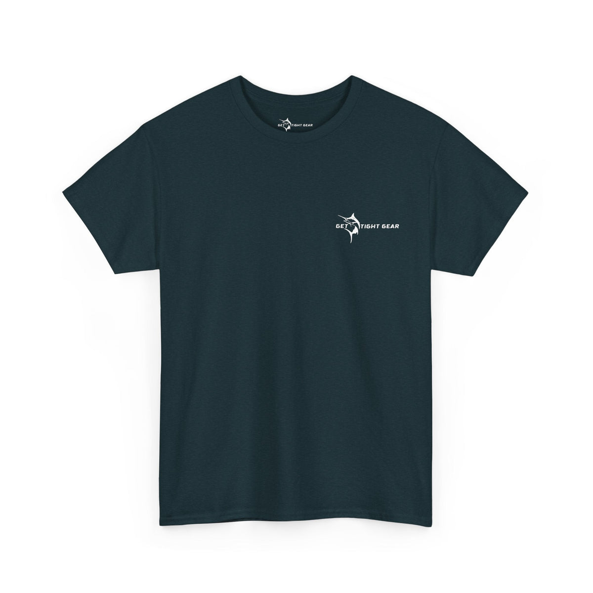 Get Tight Gear Fishing Themed Tee for Outdoors Enthusiasts, Perfect for Summer Adventures, Gift for Fishermen, Casual Wear, Eco - friendly Cotton T-shirt - Get Tight Gear