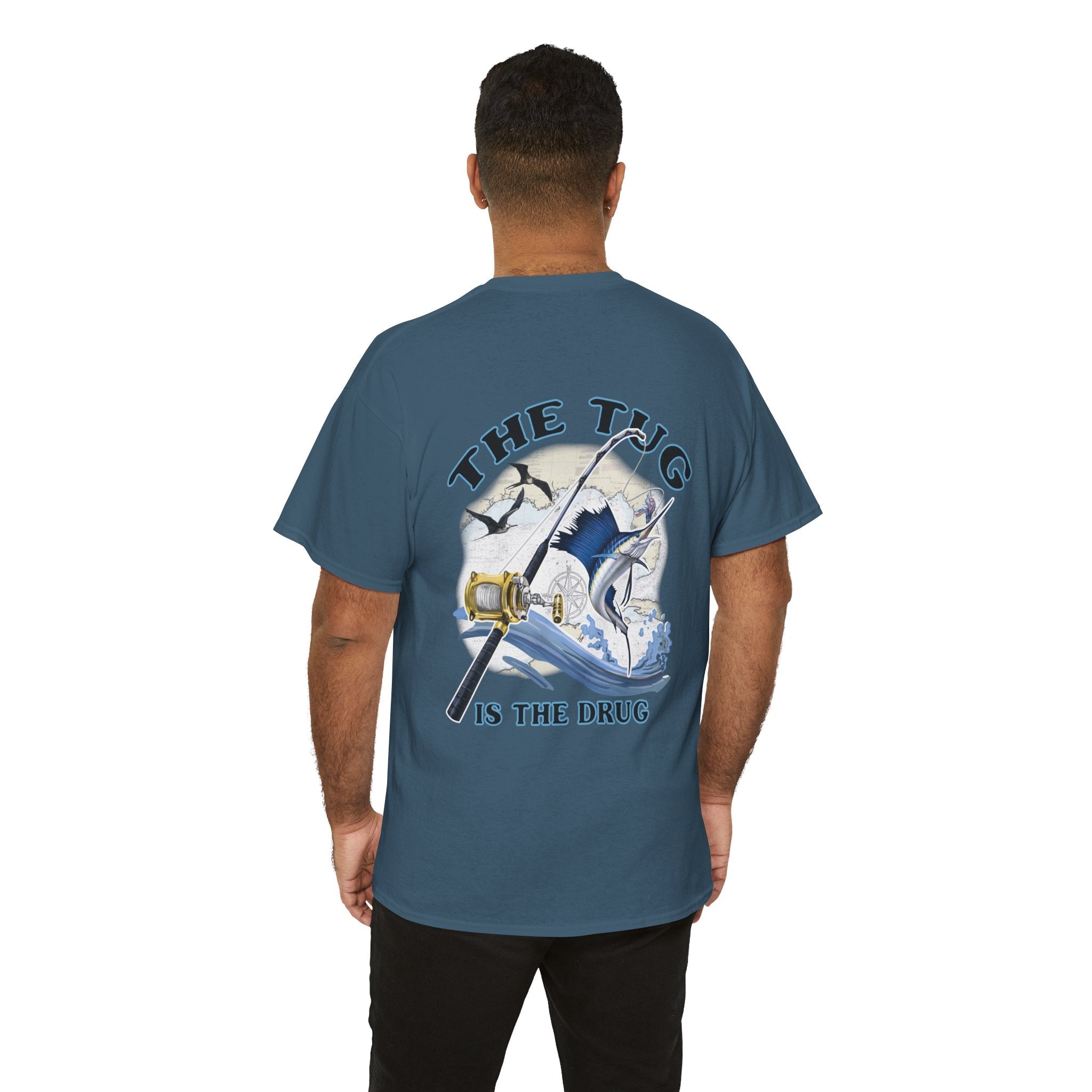 Get Tight Gear Fishing Themed Tee for Outdoors Enthusiasts, Perfect for Summer Adventures, Gift for Fishermen, Casual Wear, Eco - friendly Cotton T-shirt - Get Tight Gear