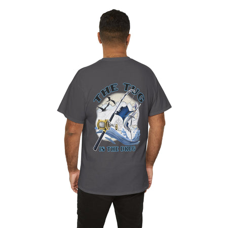 Get Tight Gear Fishing Themed Tee for Outdoors Enthusiasts, Perfect for Summer Adventures, Gift for Fishermen, Casual Wear, Eco - friendly Cotton T-shirt - Get Tight Gear