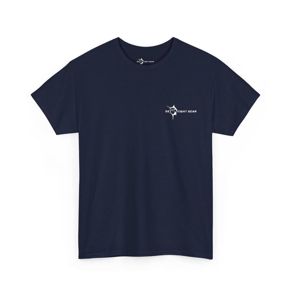 Get Tight Gear Fishing Themed Tee for Outdoors Enthusiasts, Perfect for Summer Adventures, Gift for Fishermen, Casual Wear, Eco - friendly Cotton T-shirt - Get Tight Gear