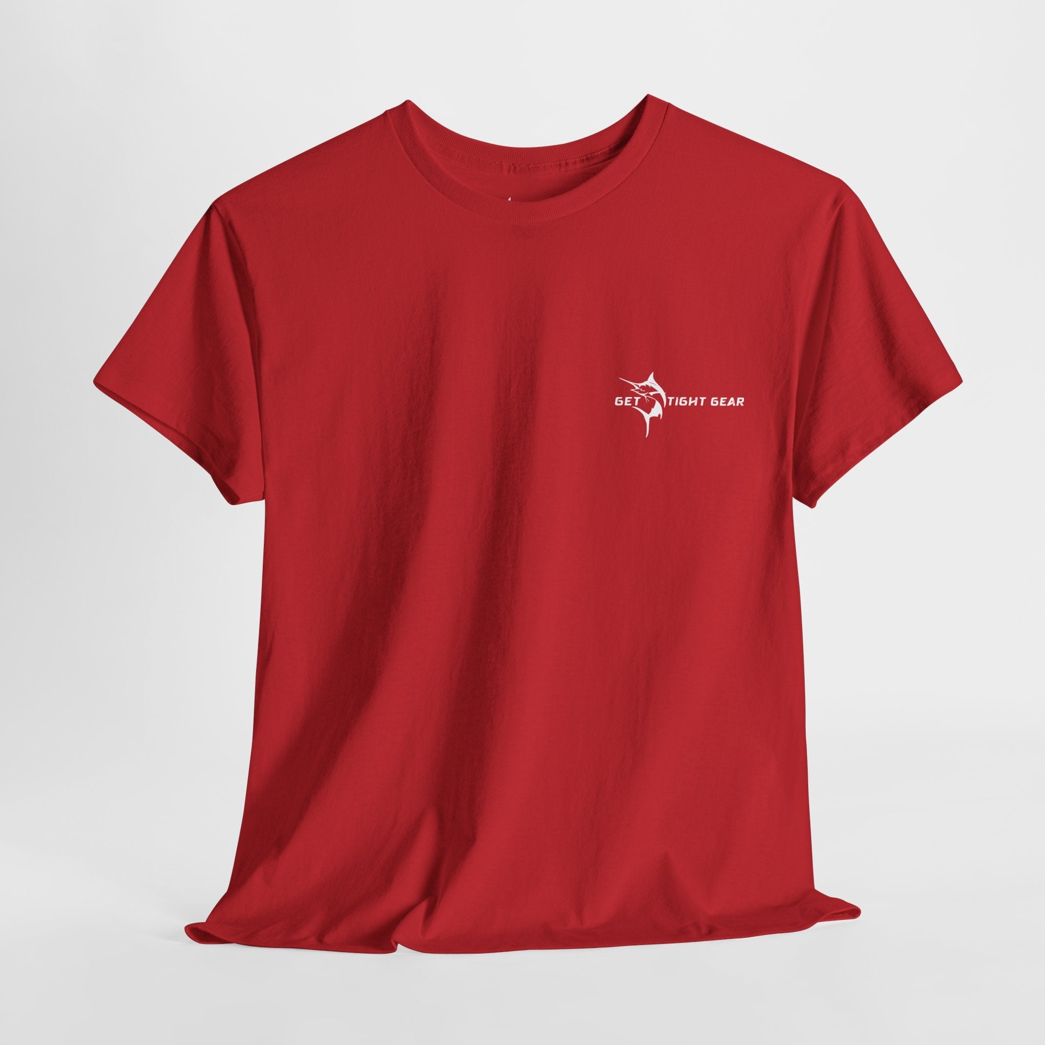 Get Tight Gear Fishing Themed Tee for Outdoors Enthusiasts, Perfect for Summer Adventures, Gift for Fishermen, Casual Wear, Eco - friendly Cotton T-shirt - Get Tight Gear