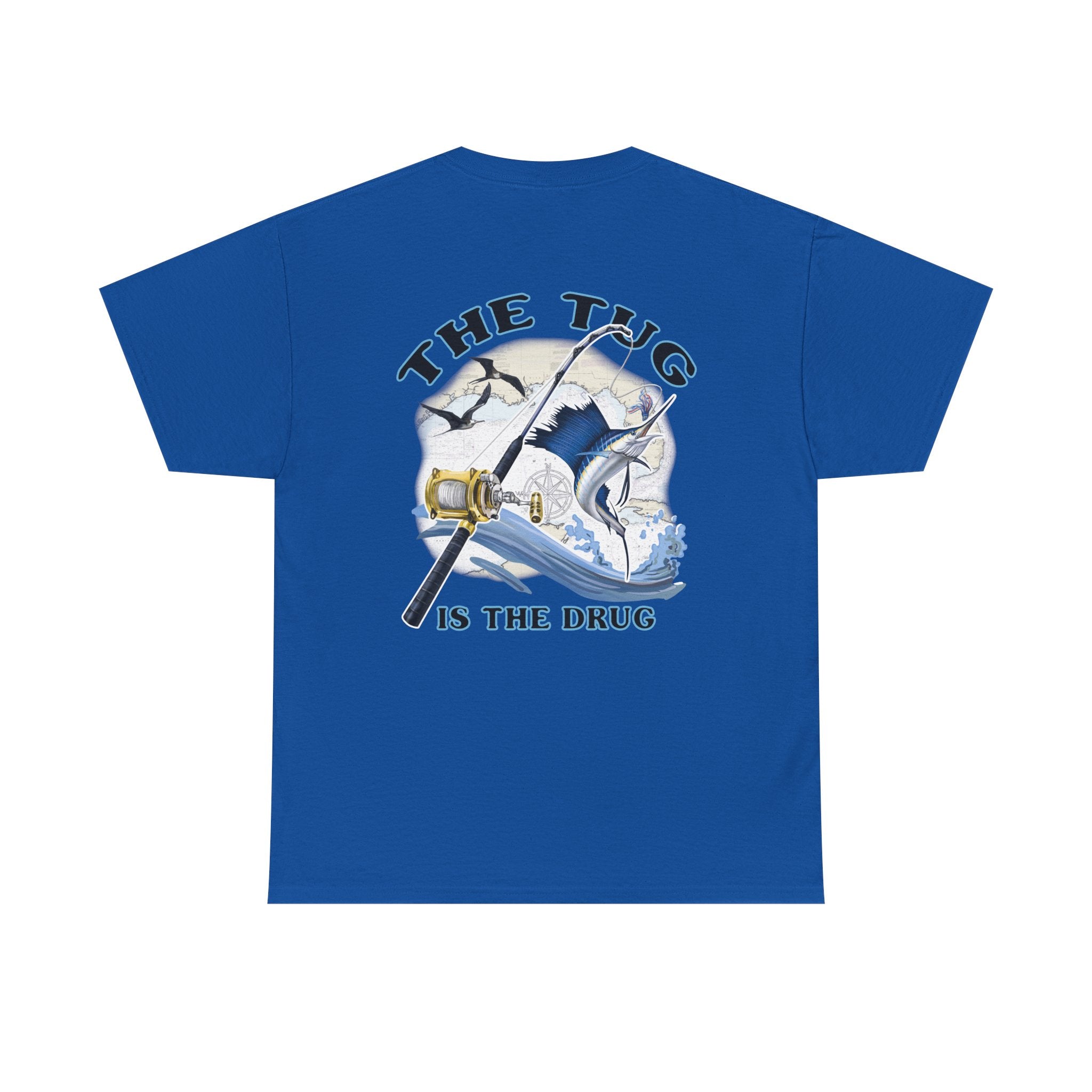 Get Tight Gear Fishing Themed Tee for Outdoors Enthusiasts, Perfect for Summer Adventures, Gift for Fishermen, Casual Wear, Eco - friendly Cotton T-shirt - Get Tight Gear