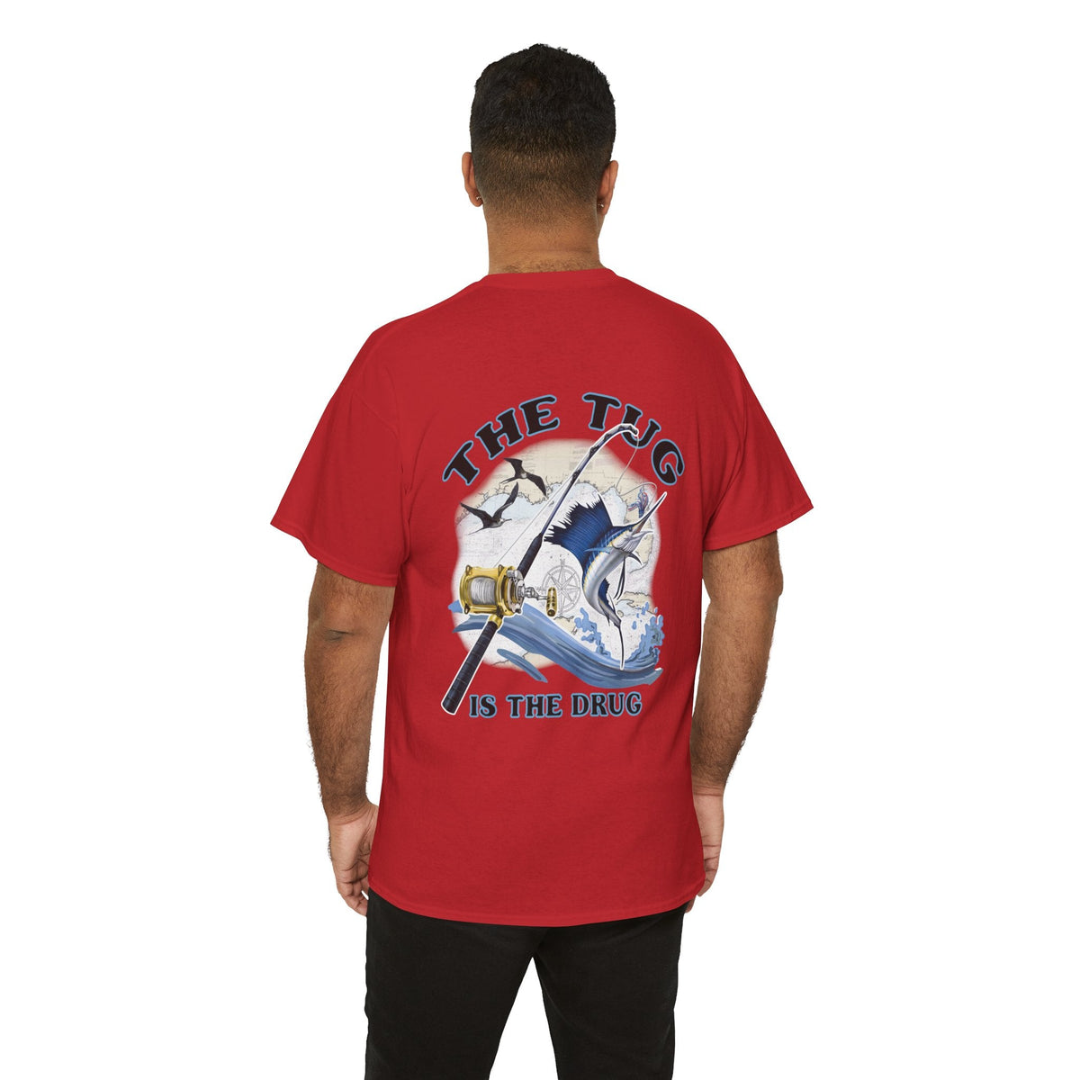 Get Tight Gear Fishing Themed Tee for Outdoors Enthusiasts, Perfect for Summer Adventures, Gift for Fishermen, Casual Wear, Eco - friendly Cotton T-shirt - Get Tight Gear