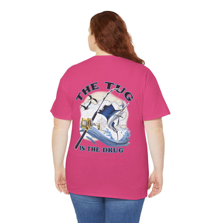 Get Tight Gear Fishing Themed Tee for Outdoors Enthusiasts, Perfect for Summer Adventures, Gift for Fishermen, Casual Wear, Eco - friendly Cotton T-shirt - Get Tight Gear