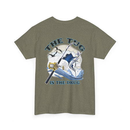 Get Tight Gear Fishing Themed Tee for Outdoors Enthusiasts, Perfect for Summer Adventures, Gift for Fishermen, Casual Wear, Eco - friendly Cotton T-shirt - Get Tight Gear