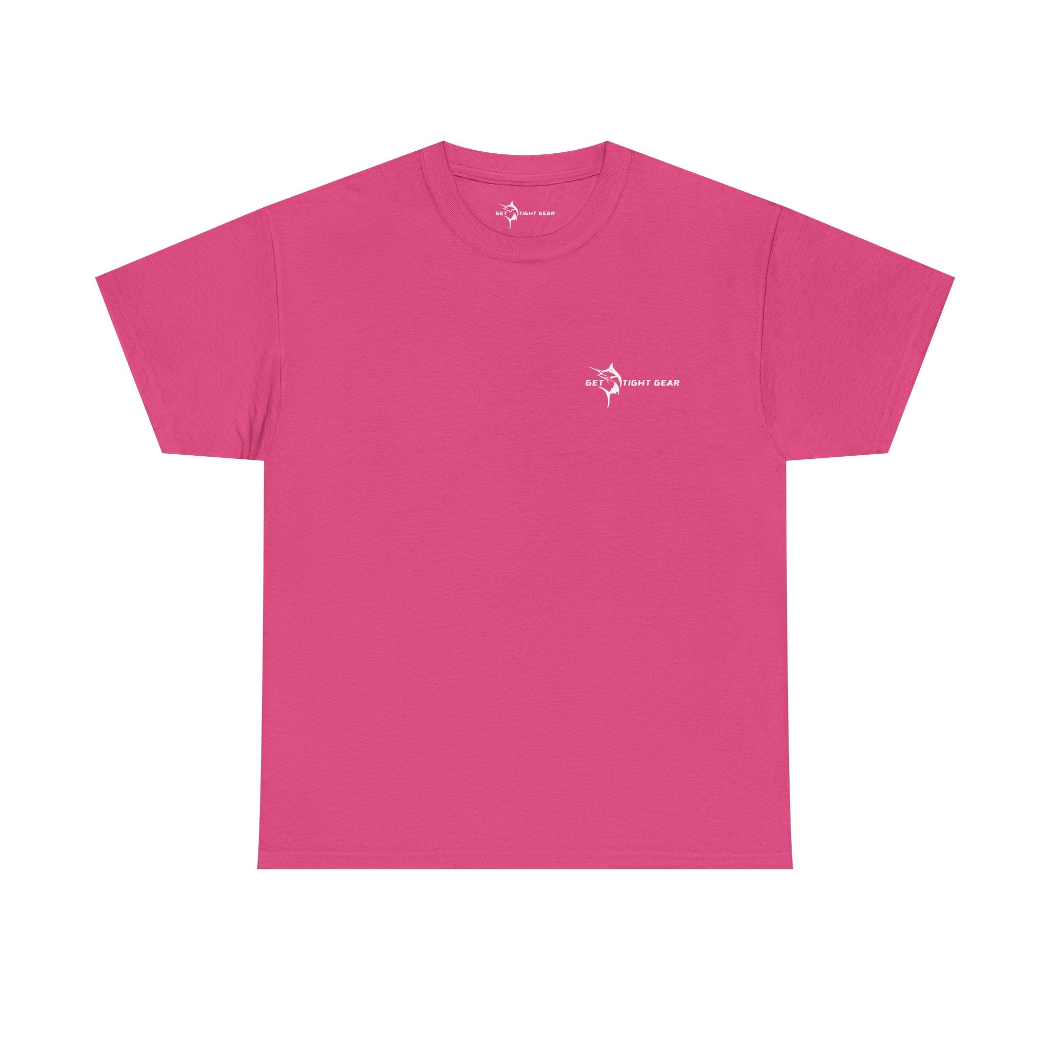 Get Tight Gear Fishing Themed Tee for Outdoors Enthusiasts, Perfect for Summer Adventures, Gift for Fishermen, Casual Wear, Eco - friendly Cotton T-shirt - Get Tight Gear