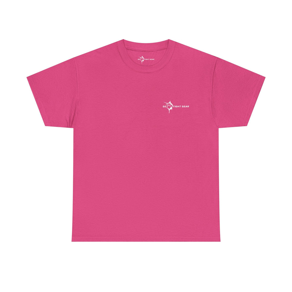Get Tight Gear Fishing Themed Tee for Outdoors Enthusiasts, Perfect for Summer Adventures, Gift for Fishermen, Casual Wear, Eco - friendly Cotton T-shirt - Get Tight Gear