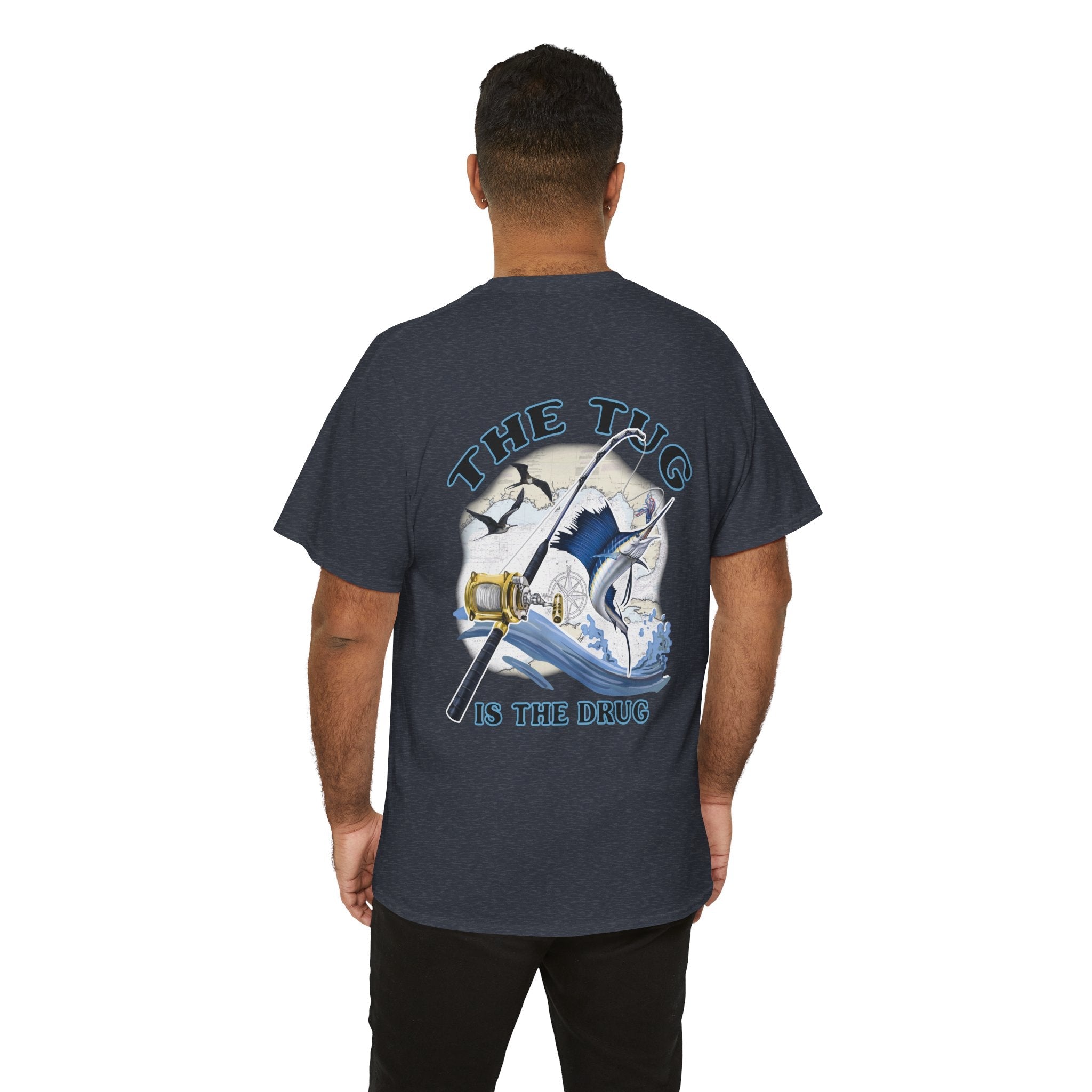 Get Tight Gear Fishing Themed Tee for Outdoors Enthusiasts, Perfect for Summer Adventures, Gift for Fishermen, Casual Wear, Eco - friendly Cotton T-shirt - Get Tight Gear