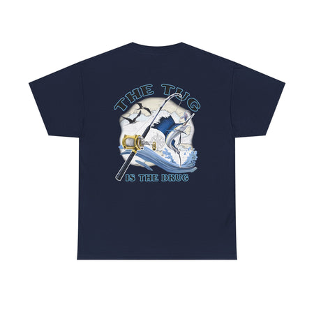 Get Tight Gear Fishing Themed Tee for Outdoors Enthusiasts, Perfect for Summer Adventures, Gift for Fishermen, Casual Wear, Eco - friendly Cotton T-shirt - Get Tight Gear