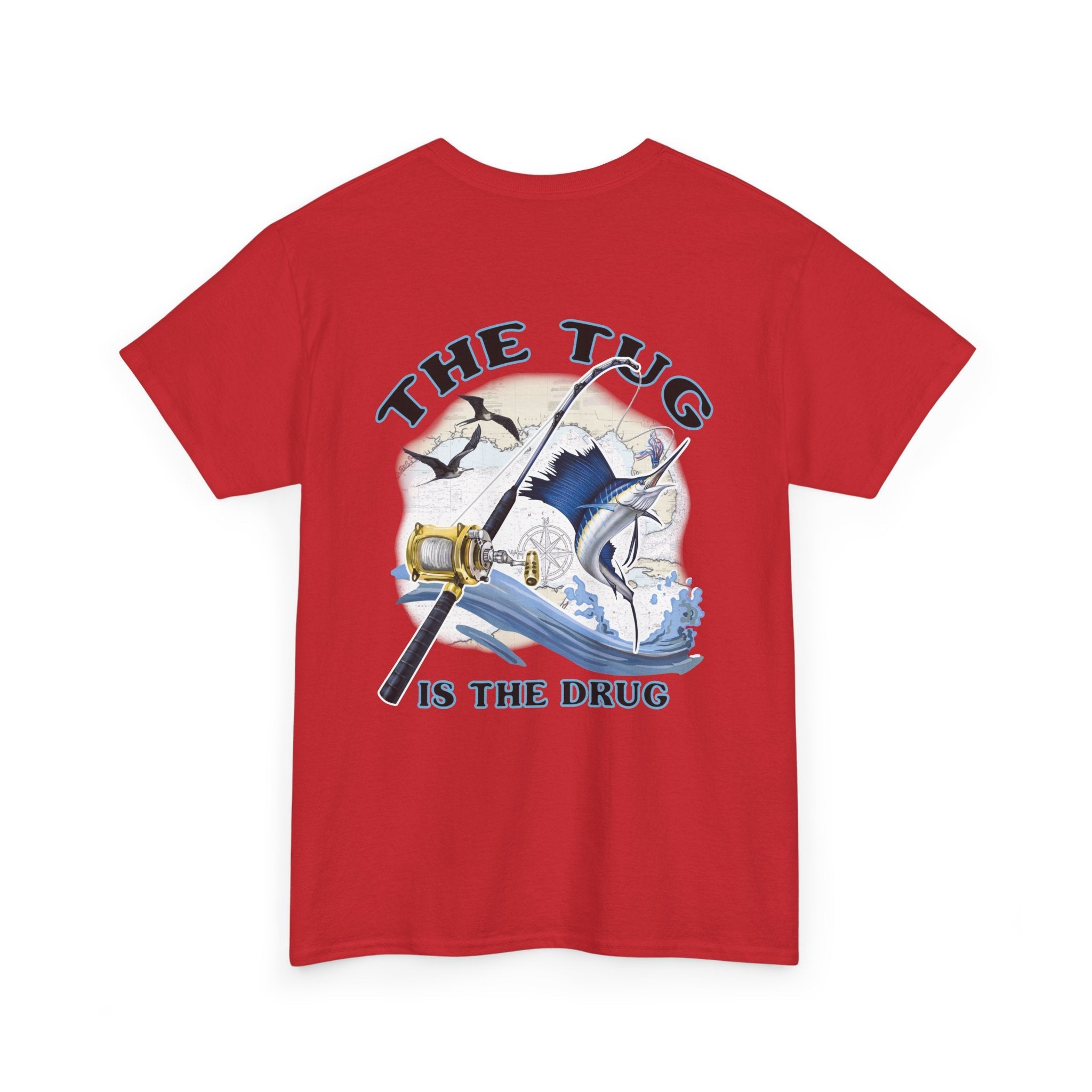 Get Tight Gear Fishing Themed Tee for Outdoors Enthusiasts, Perfect for Summer Adventures, Gift for Fishermen, Casual Wear, Eco - friendly Cotton T-shirt - Get Tight Gear