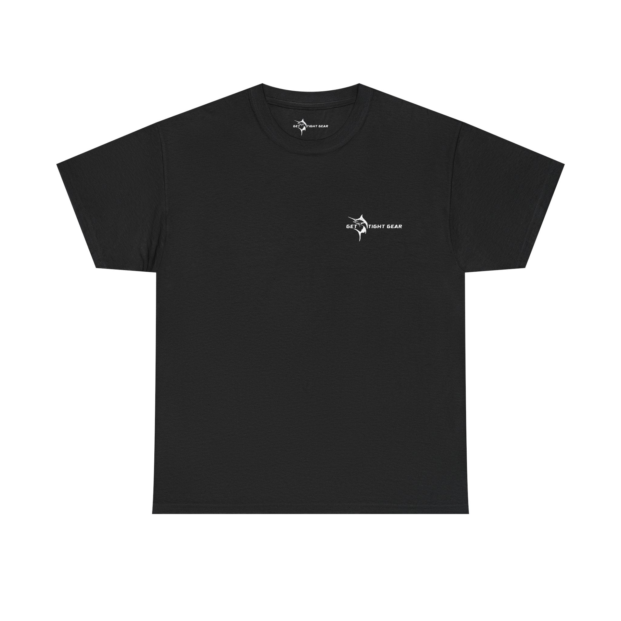 Get Tight Gear Fishing Themed Tee for Outdoors Enthusiasts, Perfect for Summer Adventures, Gift for Fishermen, Casual Wear, Eco - friendly Cotton T-shirt - Get Tight Gear