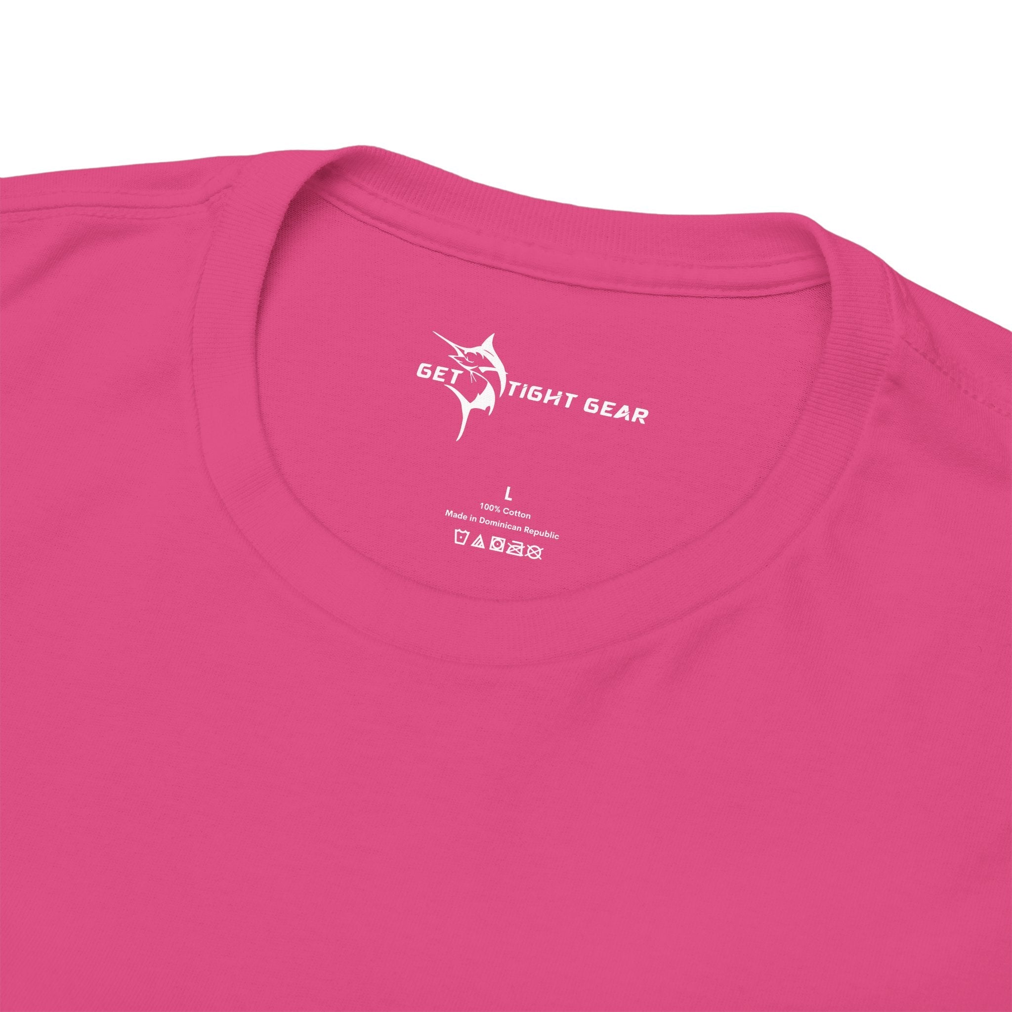 Get Tight Gear Fishing Themed Tee for Outdoors Enthusiasts, Perfect for Summer Adventures, Gift for Fishermen, Casual Wear, Eco - friendly Cotton T-shirt - Get Tight Gear