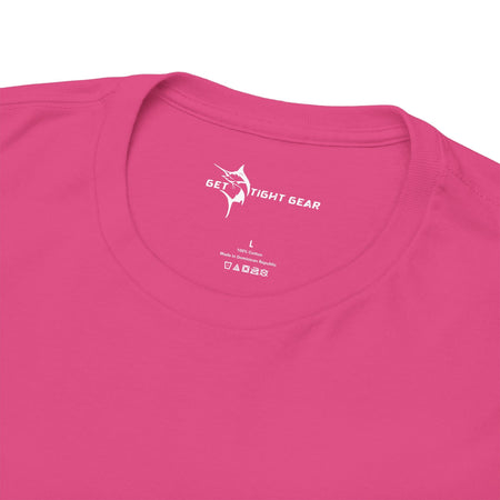 Get Tight Gear Fishing Themed Tee for Outdoors Enthusiasts, Perfect for Summer Adventures, Gift for Fishermen, Casual Wear, Eco - friendly Cotton T-shirt - Get Tight Gear