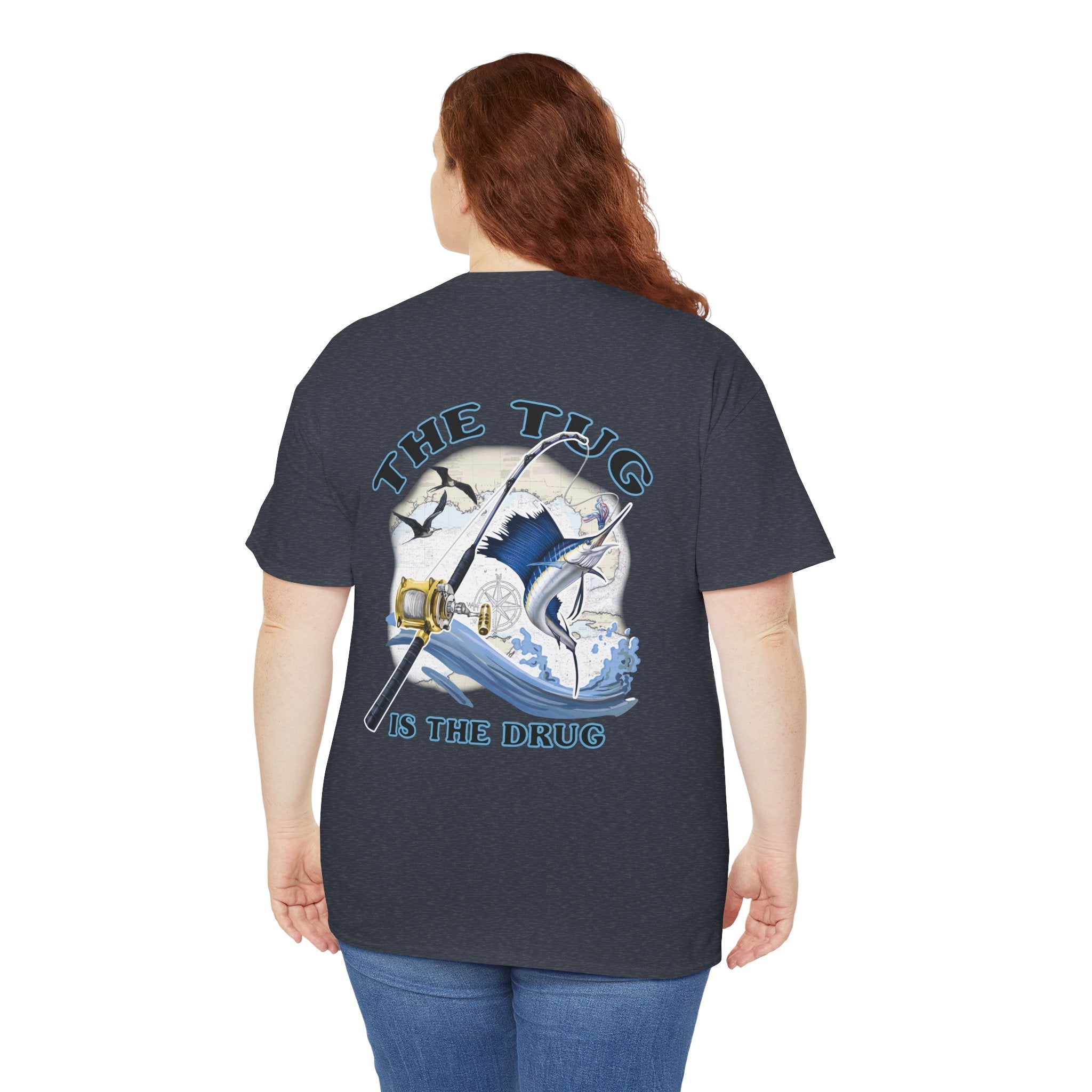 Get Tight Gear Fishing Themed Tee for Outdoors Enthusiasts, Perfect for Summer Adventures, Gift for Fishermen, Casual Wear, Eco - friendly Cotton T-shirt - Get Tight Gear
