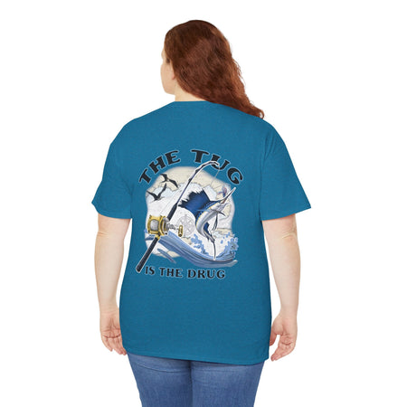 Get Tight Gear Fishing Themed Tee for Outdoors Enthusiasts, Perfect for Summer Adventures, Gift for Fishermen, Casual Wear, Eco - friendly Cotton T-shirt - Get Tight Gear