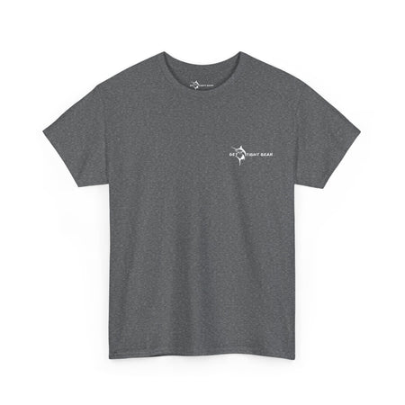 Get Tight Gear Fishing Themed Tee for Outdoors Enthusiasts, Perfect for Summer Adventures, Gift for Fishermen, Casual Wear, Eco - friendly Cotton T-shirt - Get Tight Gear