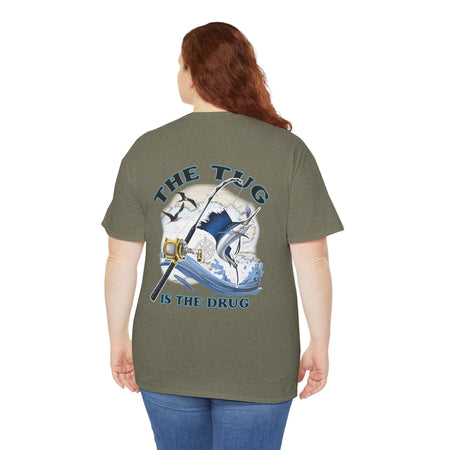 Get Tight Gear Fishing Themed Tee for Outdoors Enthusiasts, Perfect for Summer Adventures, Gift for Fishermen, Casual Wear, Eco - friendly Cotton T-shirt - Get Tight Gear