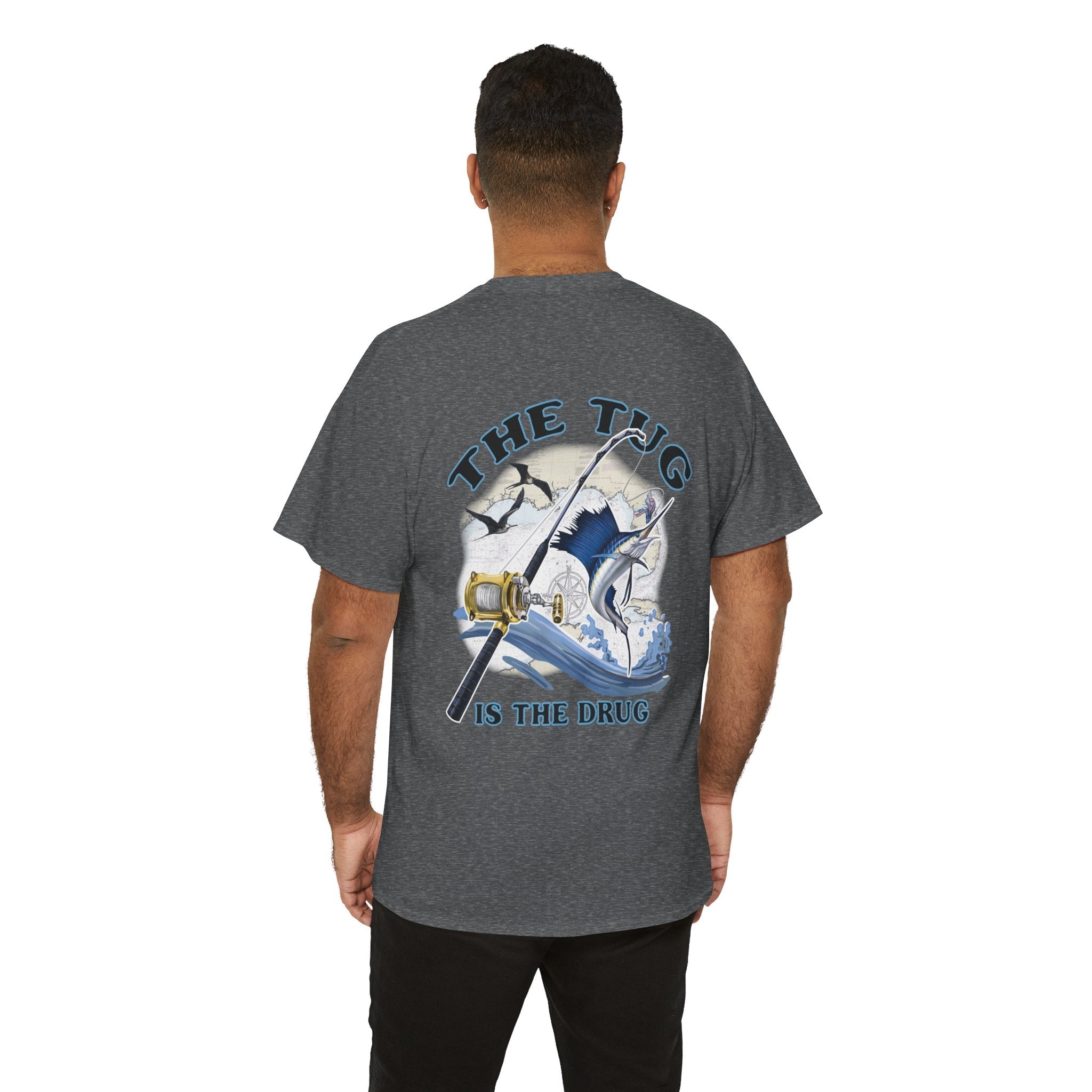 Get Tight Gear Fishing Themed Tee for Outdoors Enthusiasts, Perfect for Summer Adventures, Gift for Fishermen, Casual Wear, Eco - friendly Cotton T-shirt - Get Tight Gear