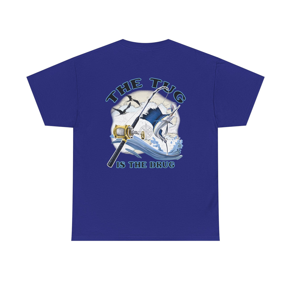 Get Tight Gear Fishing Themed Tee for Outdoors Enthusiasts, Perfect for Summer Adventures, Gift for Fishermen, Casual Wear, Eco - friendly Cotton T-shirt - Get Tight Gear
