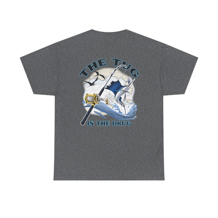 Get Tight Gear Fishing Themed Tee for Outdoors Enthusiasts, Perfect for Summer Adventures, Gift for Fishermen, Casual Wear, Eco - friendly Cotton T-shirt - Get Tight Gear