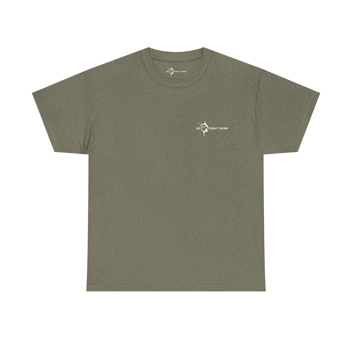 Get Tight Gear Fishing Themed Tee for Outdoors Enthusiasts, Perfect for Summer Adventures, Gift for Fishermen, Casual Wear, Eco - friendly Cotton T-shirt - Get Tight Gear