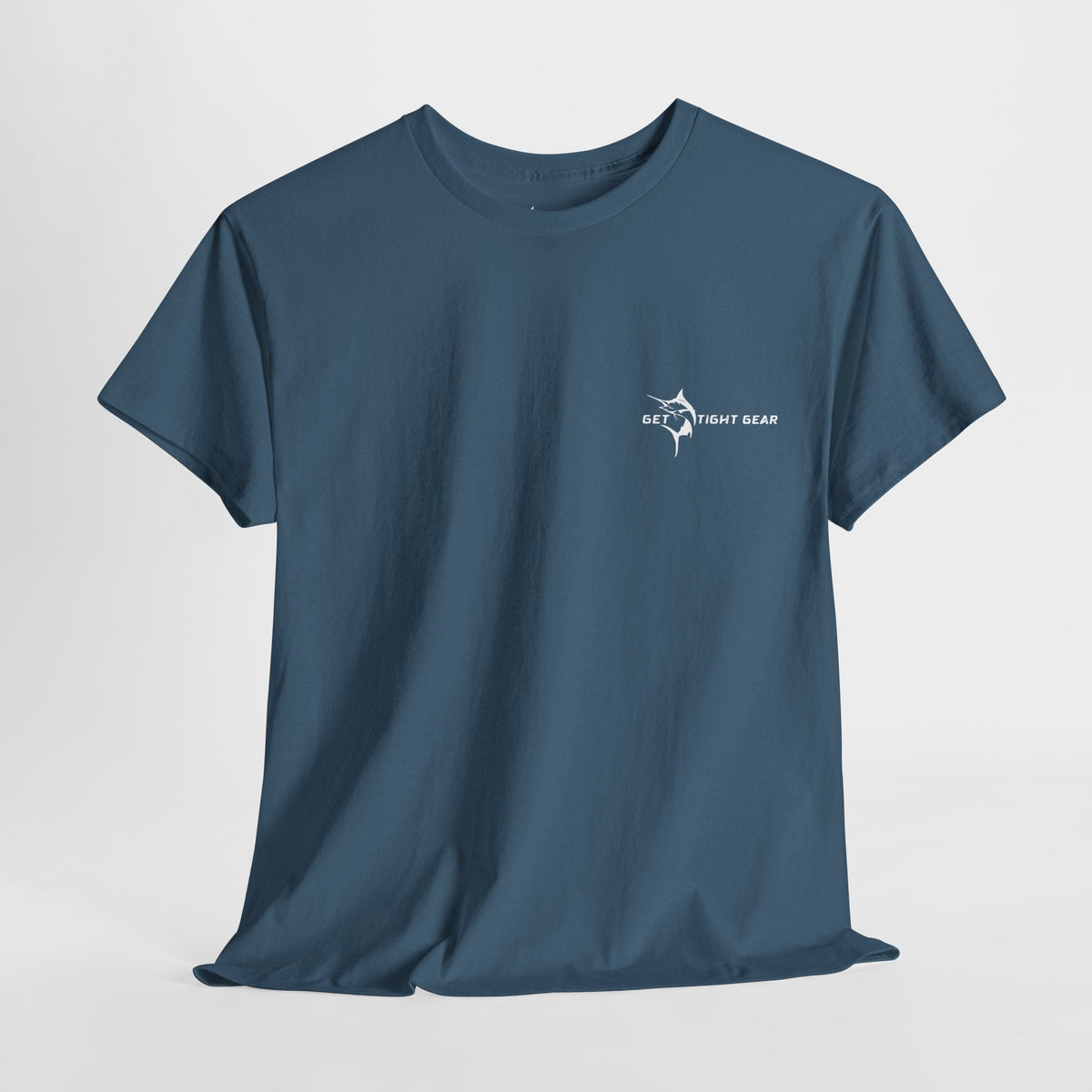 Get Tight Gear Fishing Themed Tee for Outdoors Enthusiasts, Perfect for Summer Adventures, Gift for Fishermen, Casual Wear, Eco - friendly Cotton T-shirt - Get Tight Gear