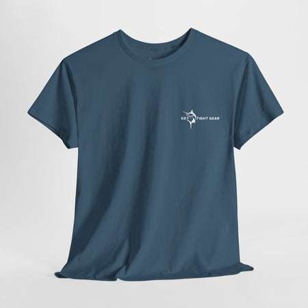 Get Tight Gear Fishing Themed Tee for Outdoors Enthusiasts, Perfect for Summer Adventures, Gift for Fishermen, Casual Wear, Eco - friendly Cotton T-shirt - Get Tight Gear
