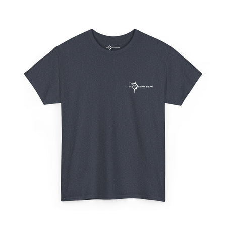 Get Tight Gear Fishing Themed Tee for Outdoors Enthusiasts, Perfect for Summer Adventures, Gift for Fishermen, Casual Wear, Eco - friendly Cotton T-shirt - Get Tight Gear